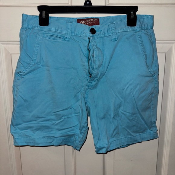 Arizona Jeans Men's Teal Shorts - Picture 1 of 4